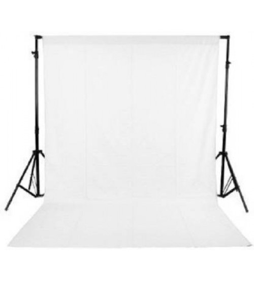 8x12 Feet Background / Backdrop for Photography, TV or Video Production, Reflector, Curtain, White Color